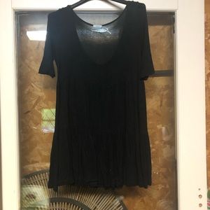 Black tunic from Urban Outfitter